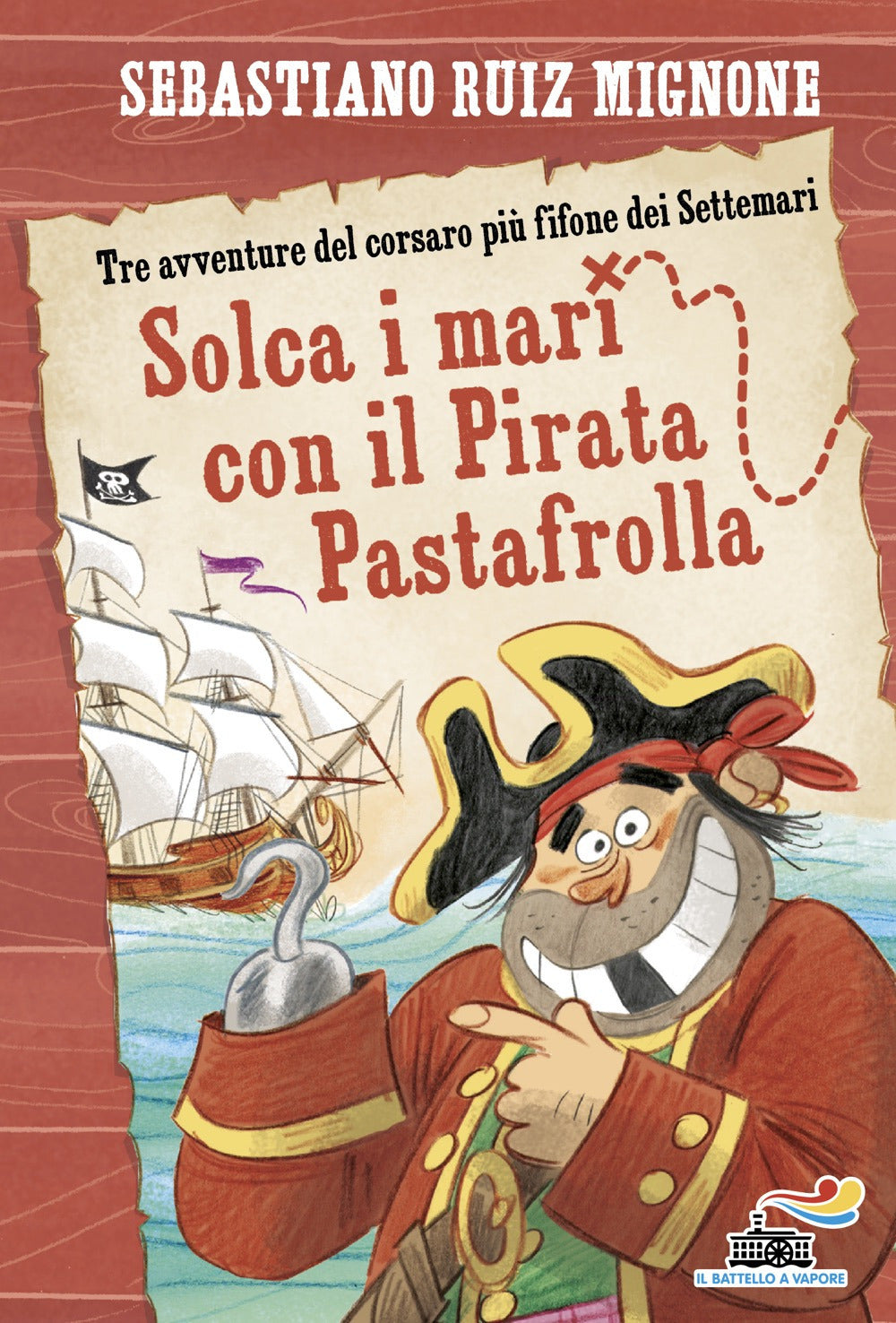Solca i mari con il pirata Pastafrolla! Stampatello minuscolo