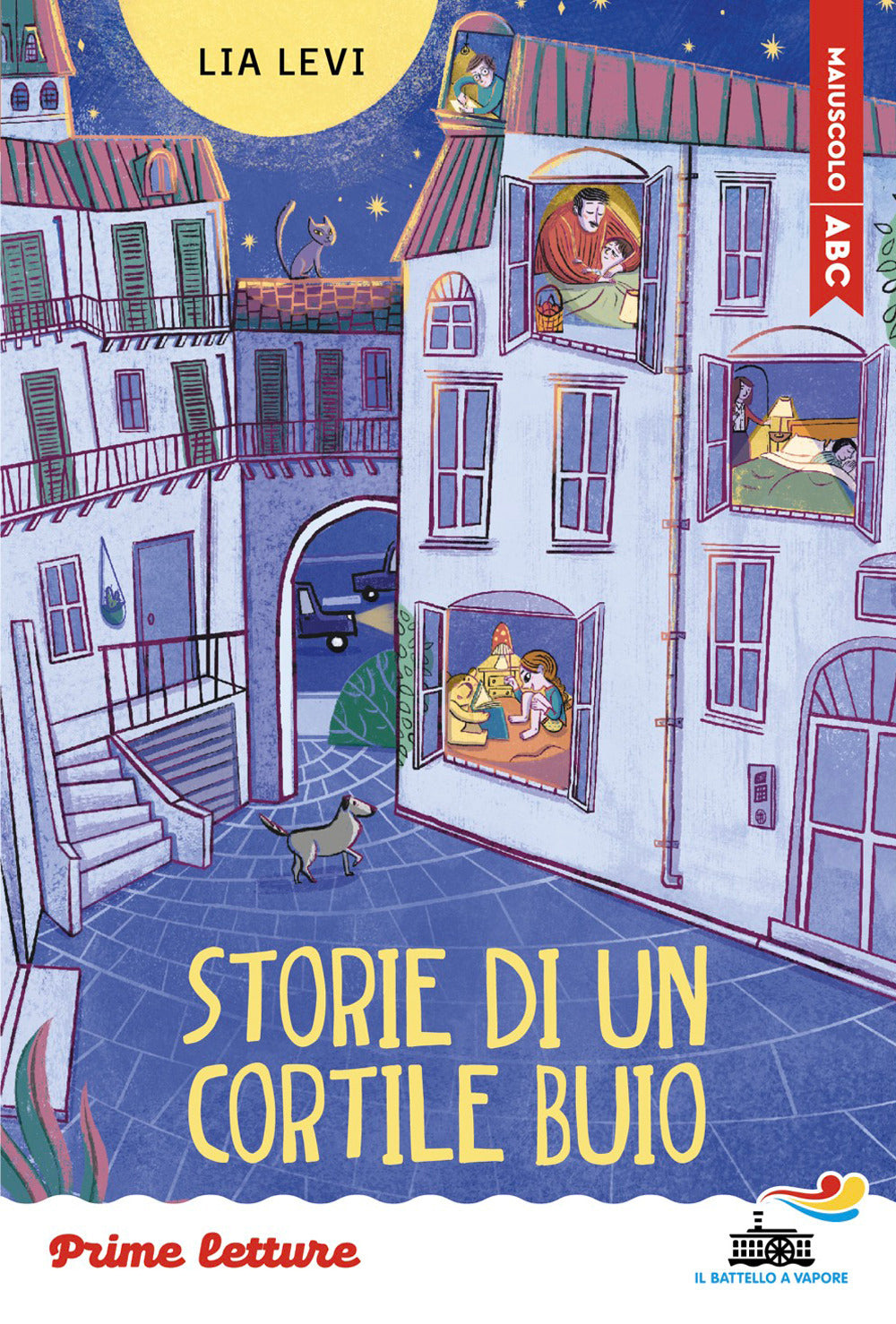 Storie di un cortile buio. Stampatello maiuscolo a leggibilità facilitata