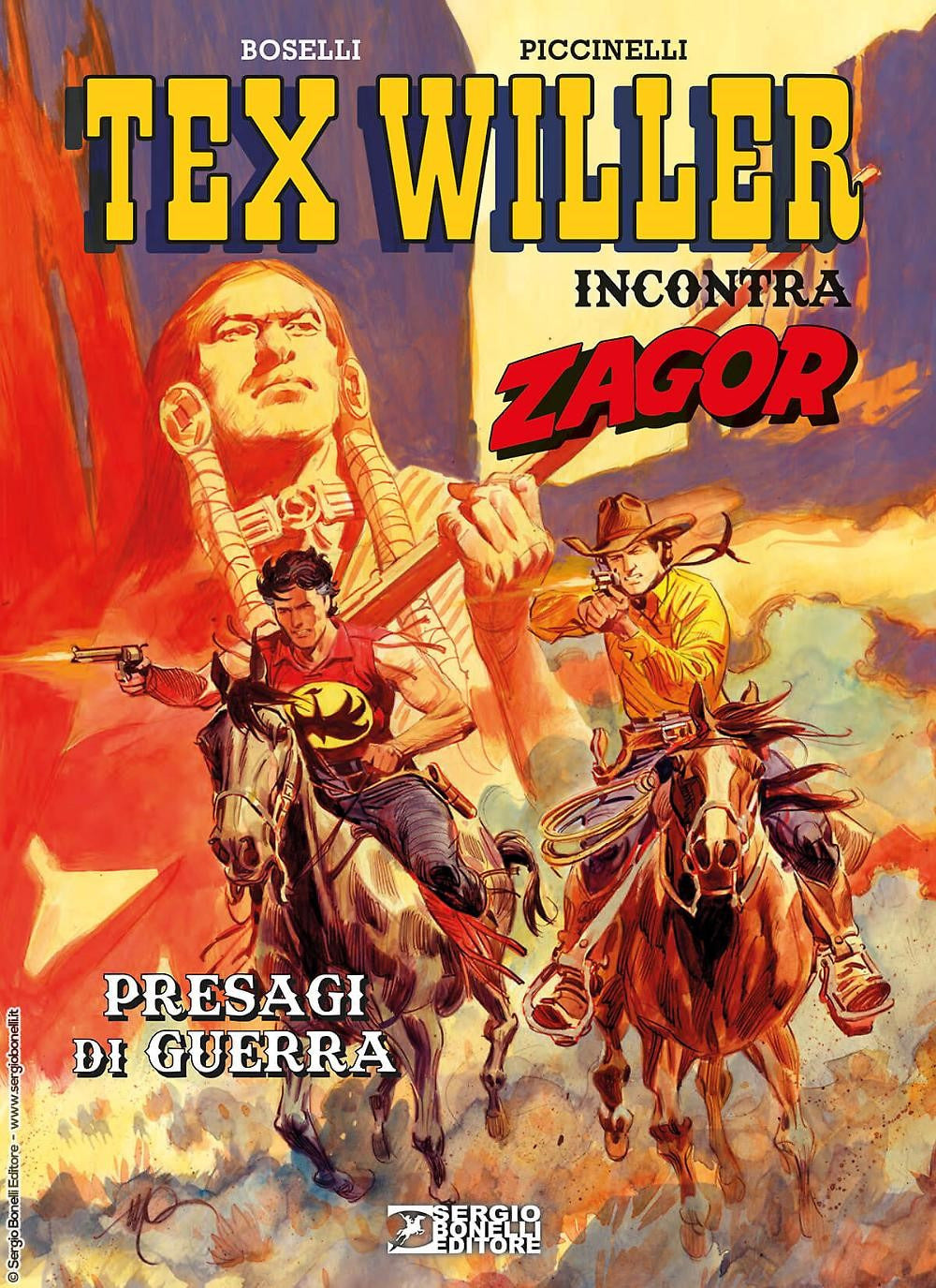 Presagi di guerra. Tex Willer incontra Zagor