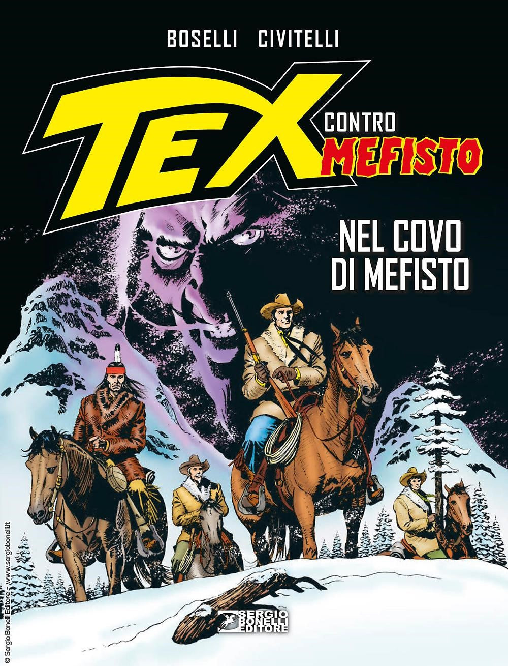 Nel covo di Mefisto. Tex contro Mefisto. Vol. 8