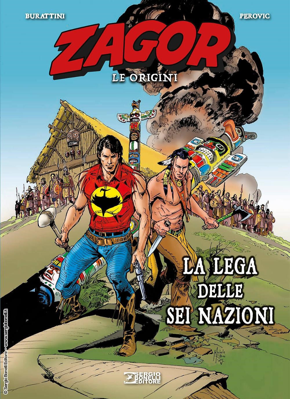 La lega delle sei nazioni. Zagor. Le origini