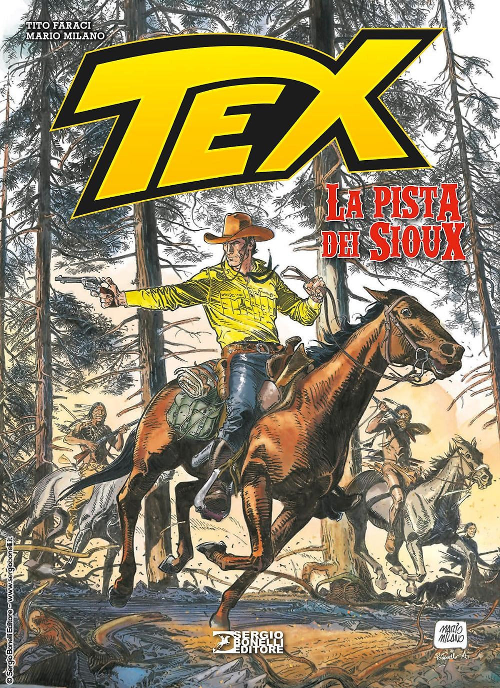 Tex. La pista dei Sioux