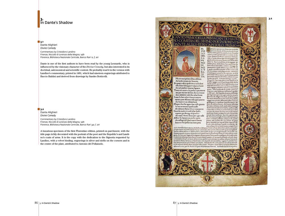 Leonardo and his books.  The library of the universal genius