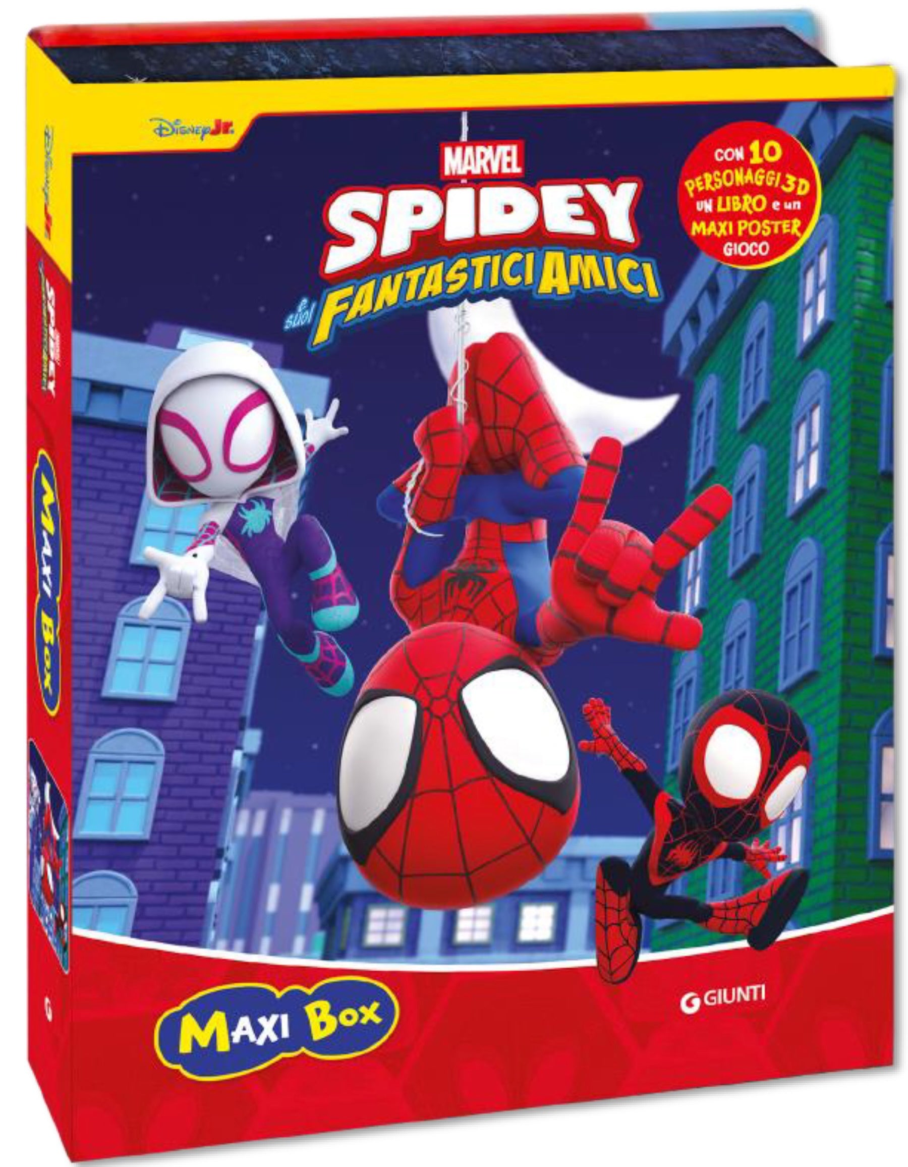 Spidey Maxi Box. Con 10 personaggi 3d, un libro e un maxi poster gioco