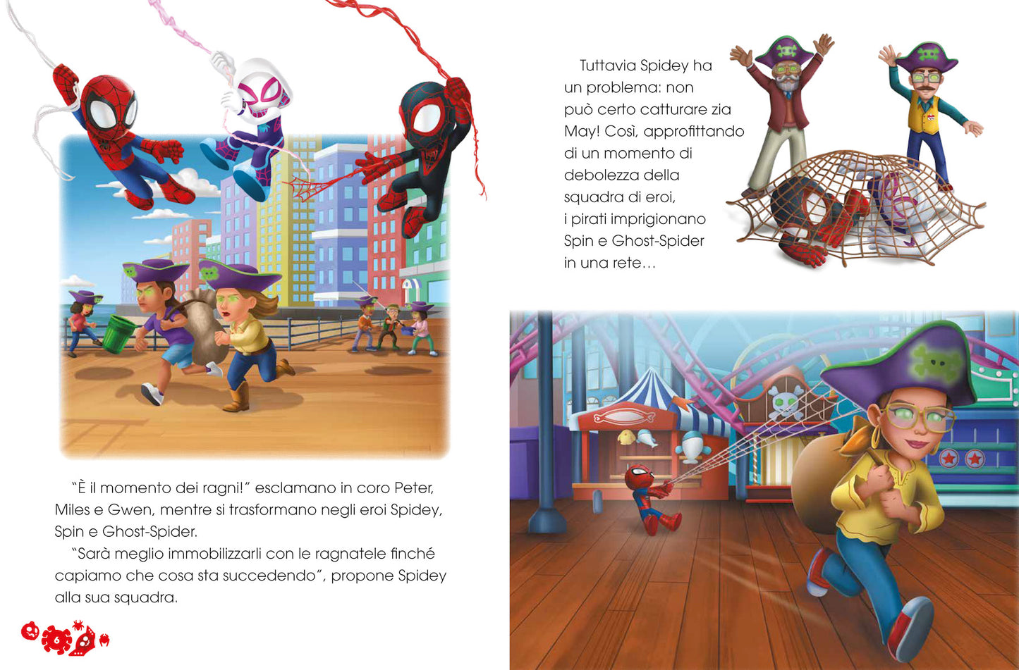 Spidey Bubble Stickers . Un giorno da pirata, con tanti adesivi morbidosi