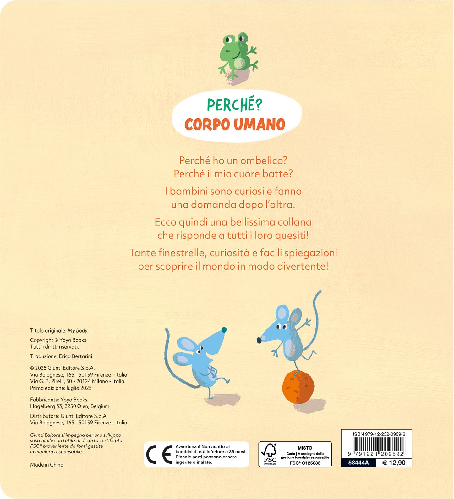 Corpo umano. Tante risposte per piccoli curiosi