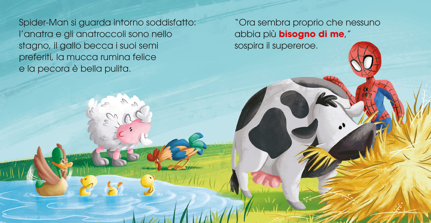 Spider-man va in fattoria Storie per diventare grandi Marvel