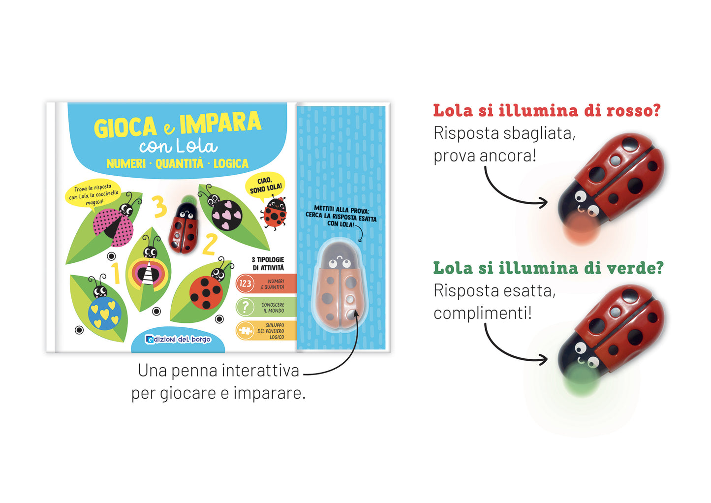 Gioca e impara con Lola vol 2. Numeri, quantità. logica