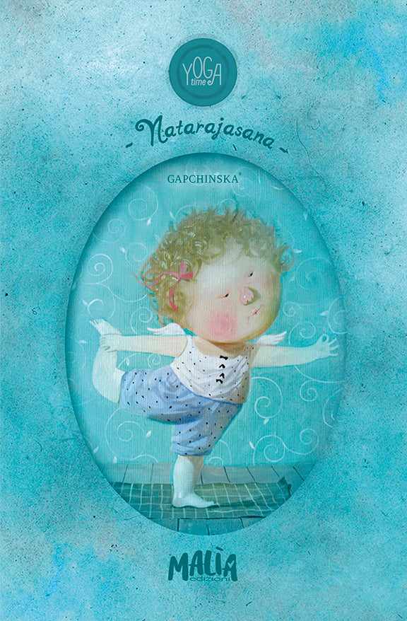 Gapchinska. Yoga Time. Notebook Natarajasana