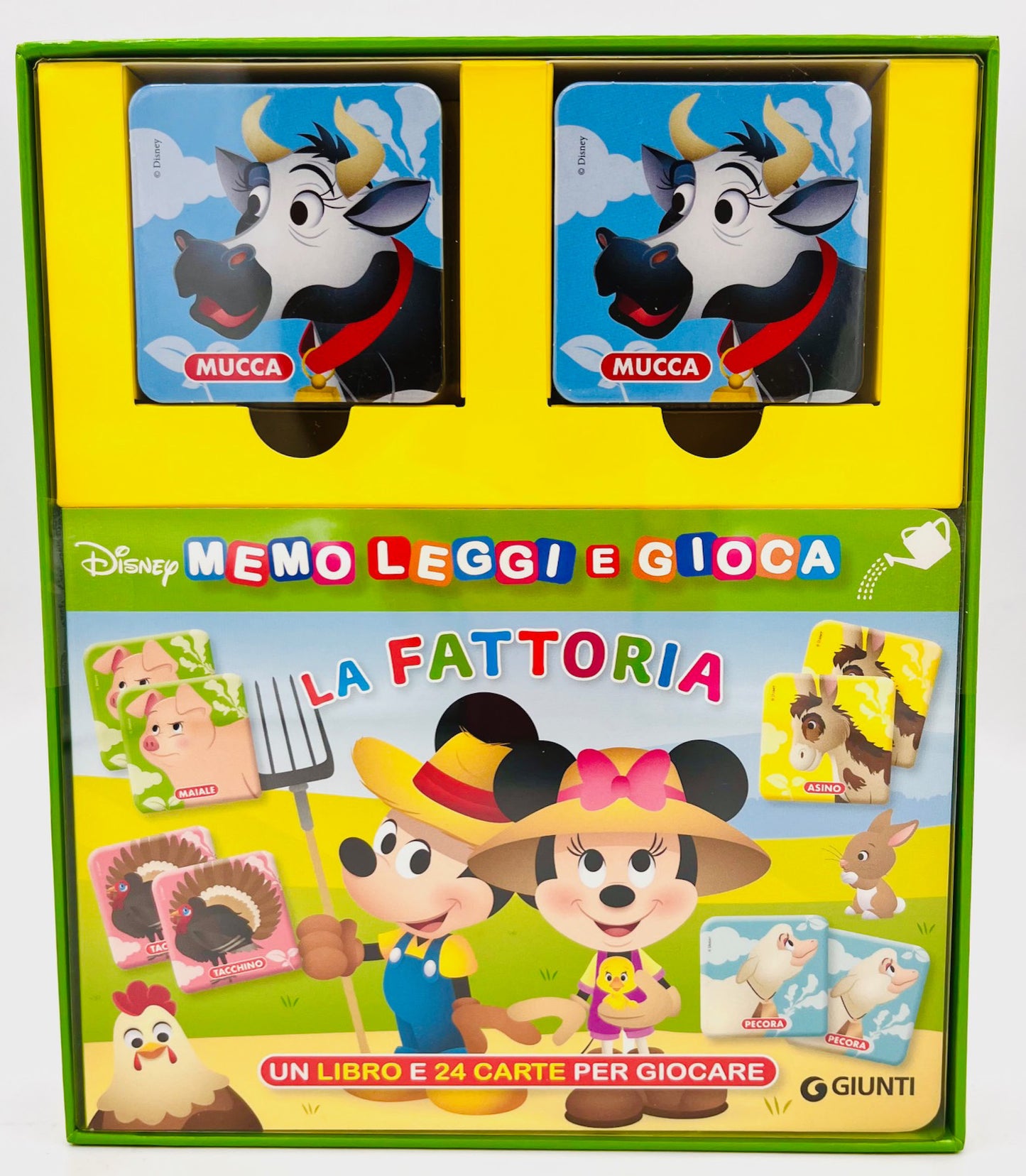 Fattoria Memo Book. Memo Leggi e gioca - Un libro e 24 carte per giocare