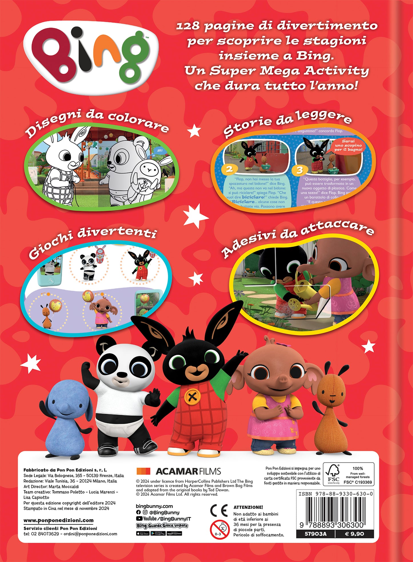 Bing. Super Mega Activity. Giochi per tutte le stagioni!