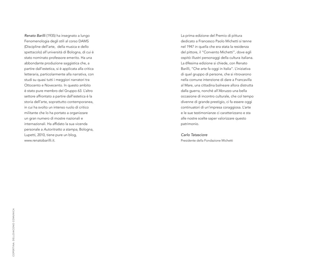 69° Premio Michetti. Che arte fa, oggi, in Italia