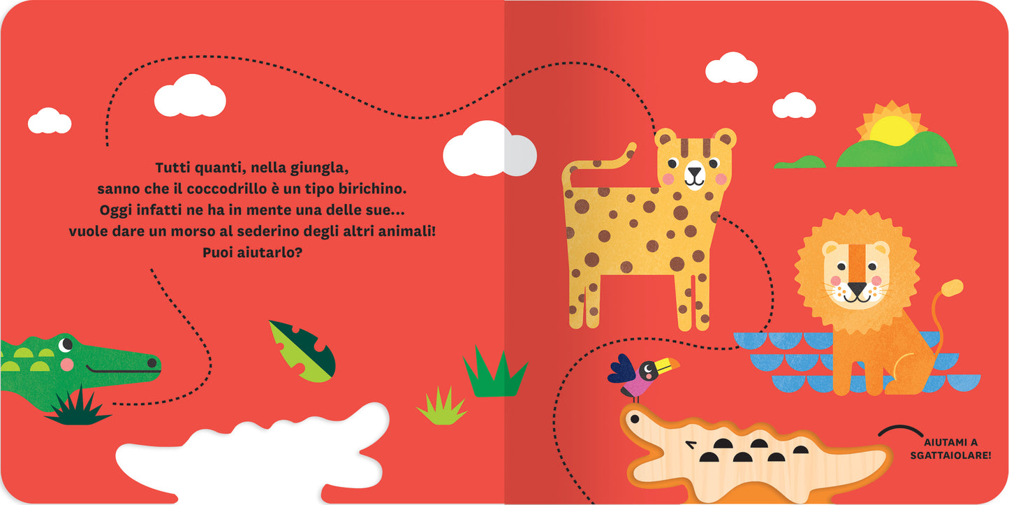 Il coccodrillo birichino