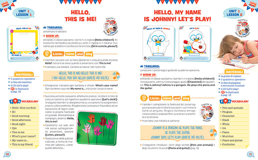 Let's play - guida inglese. L'inglese per i bambini