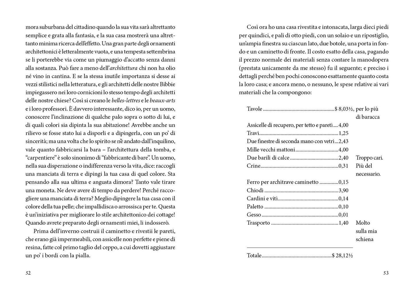 Walden. Vita nei boschi