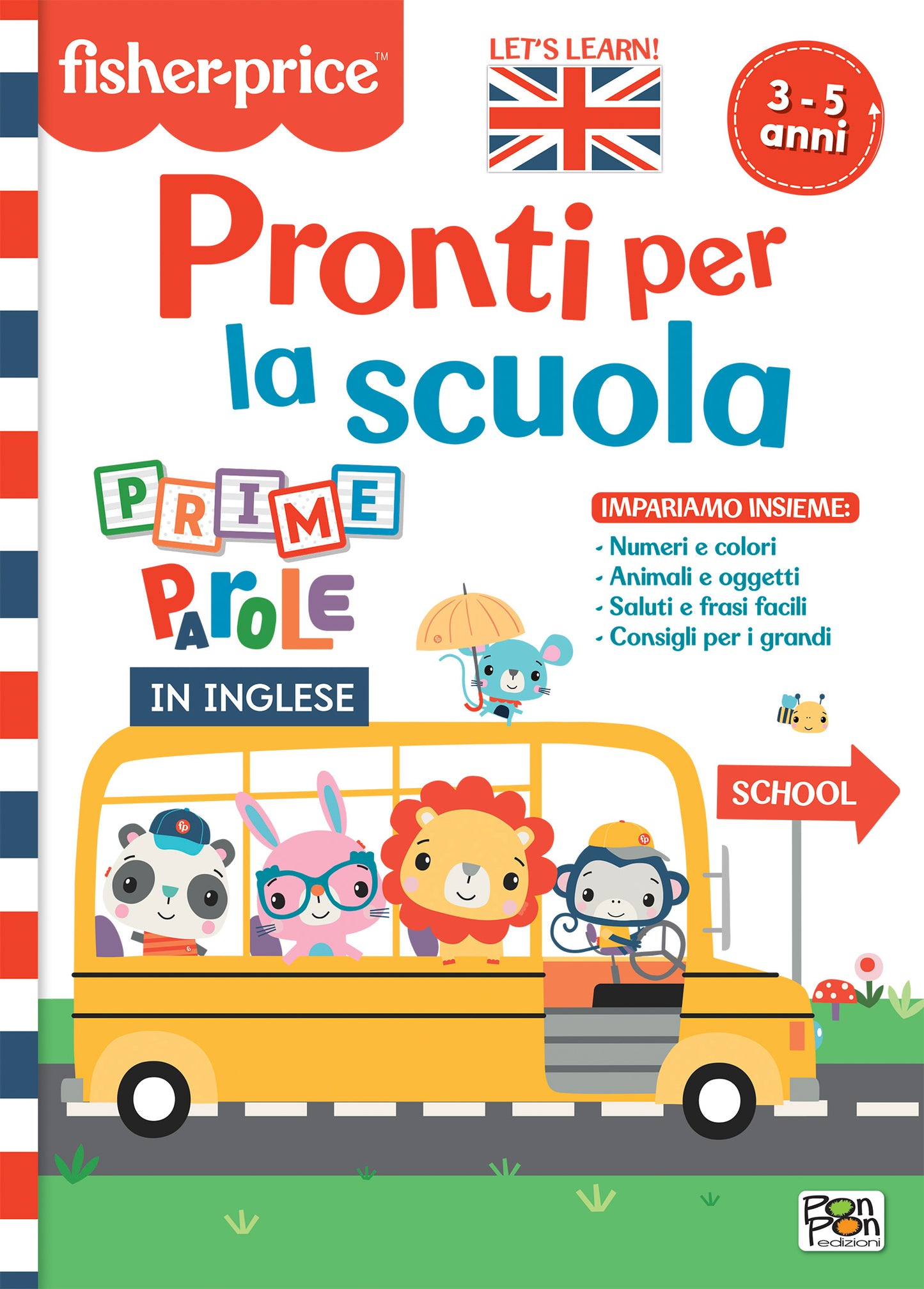 Pronti per la scuola. Prime parole in inglese. Fisher Price