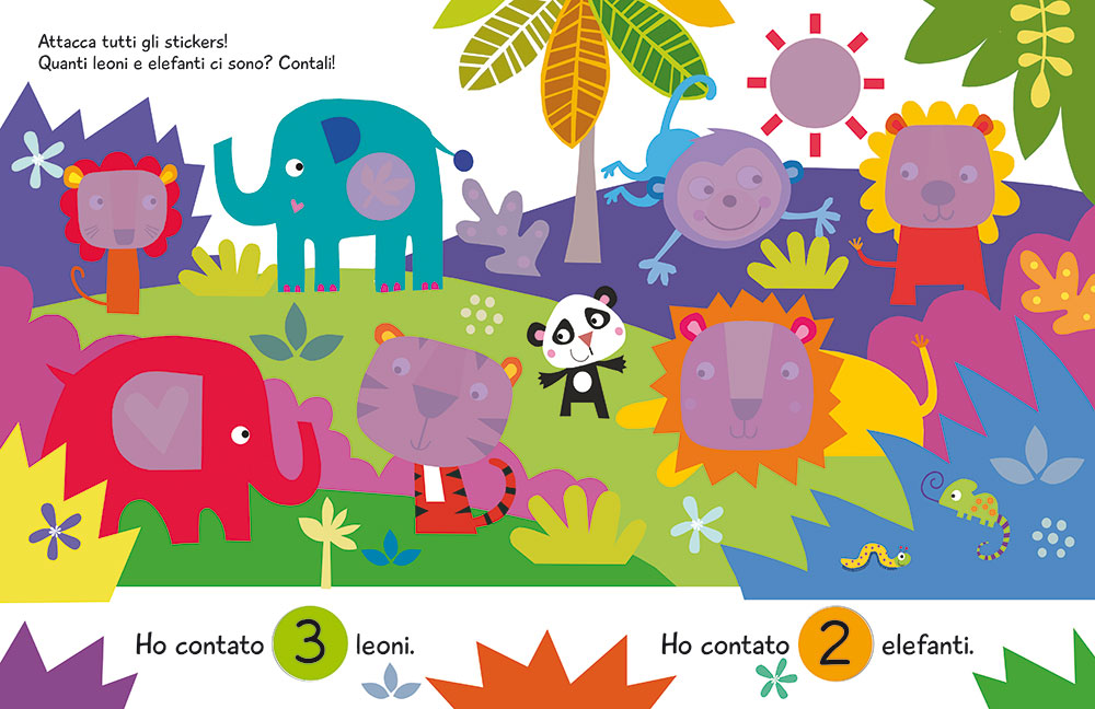 Grandi Stickers - Animali. Con 150 stickers