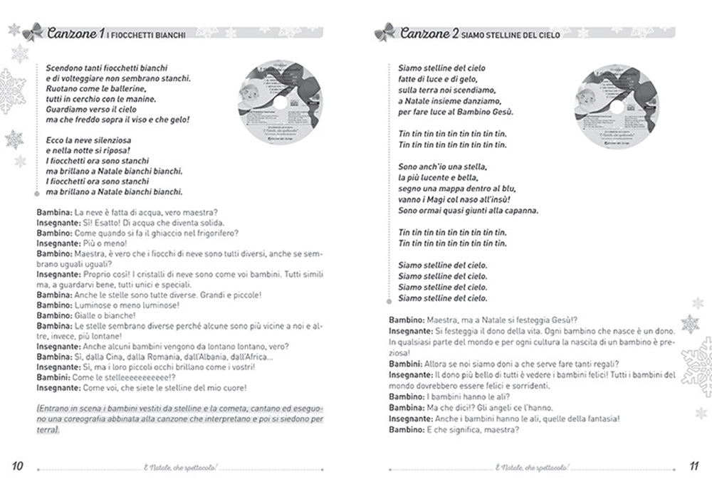 E' Natale, che spettacolo! + CD. Spettacolo con canzoni per il Natale - CD con canzoni e basi musicali