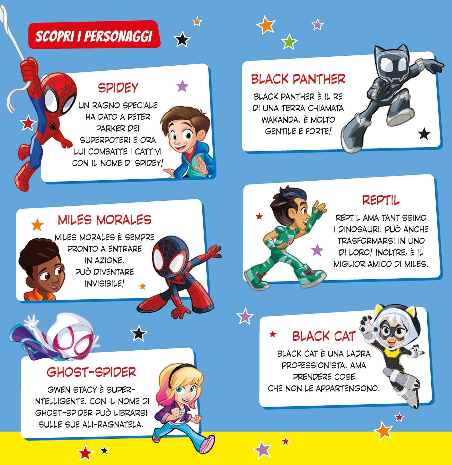 Spidey Prime letture a fumetti. Team Spidey in azione!