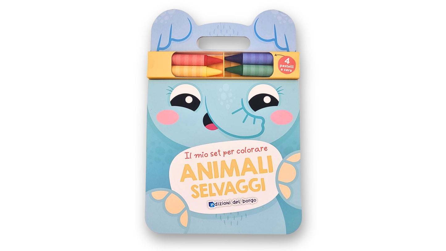 Animali selvaggi. Il mio set per colorare
