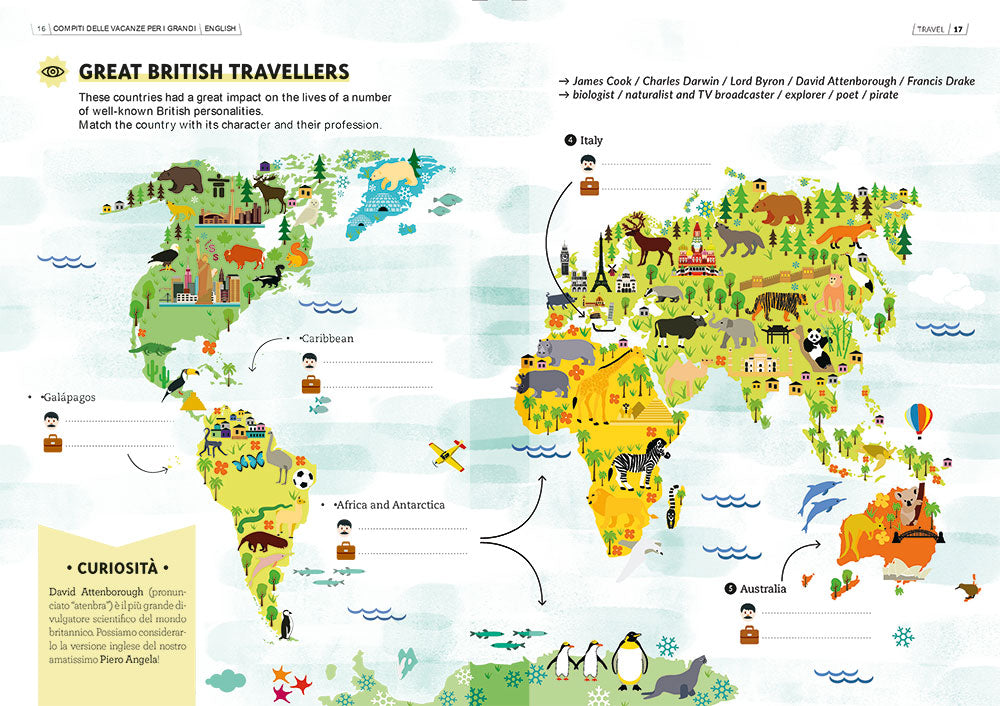 Compiti delle vacanze per i grandi English. Ripassa, impara e divertiti