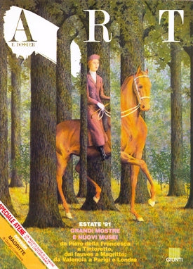Art e dossier n. 59, Luglio/Agosto 1991. allegato a questo numero il dossier: Magritte