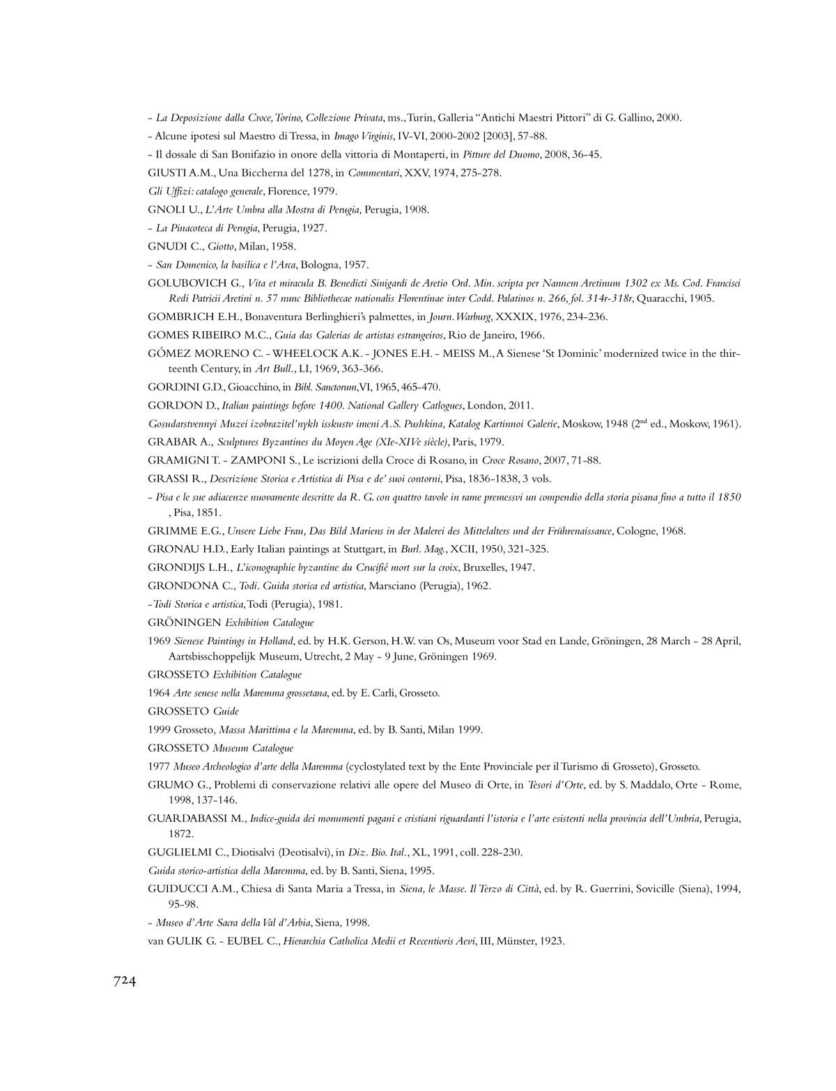 Mediaeval Panel Painting in Tuscany 12th to 13th Century