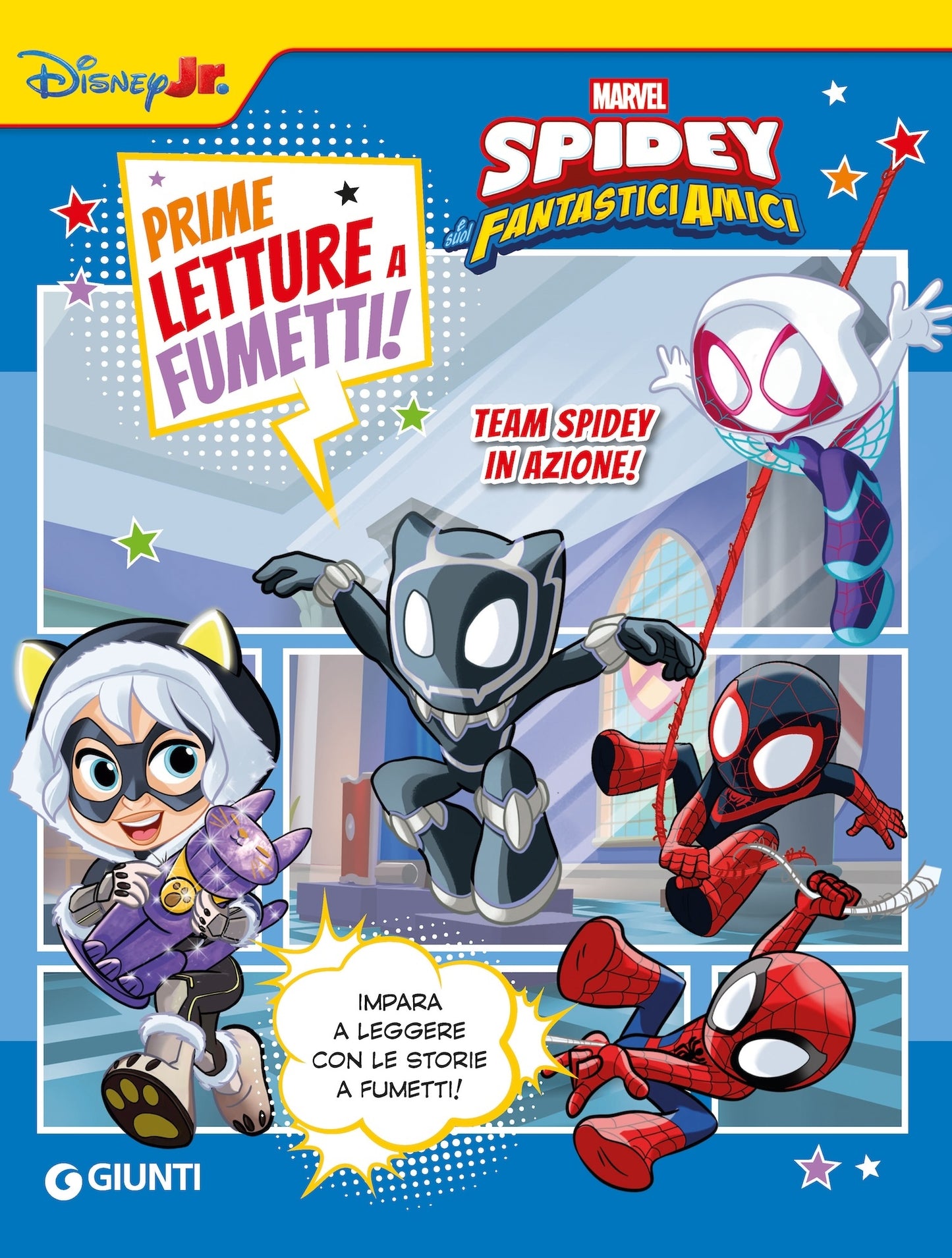Spidey Prime letture a fumetti. Team Spidey in azione!