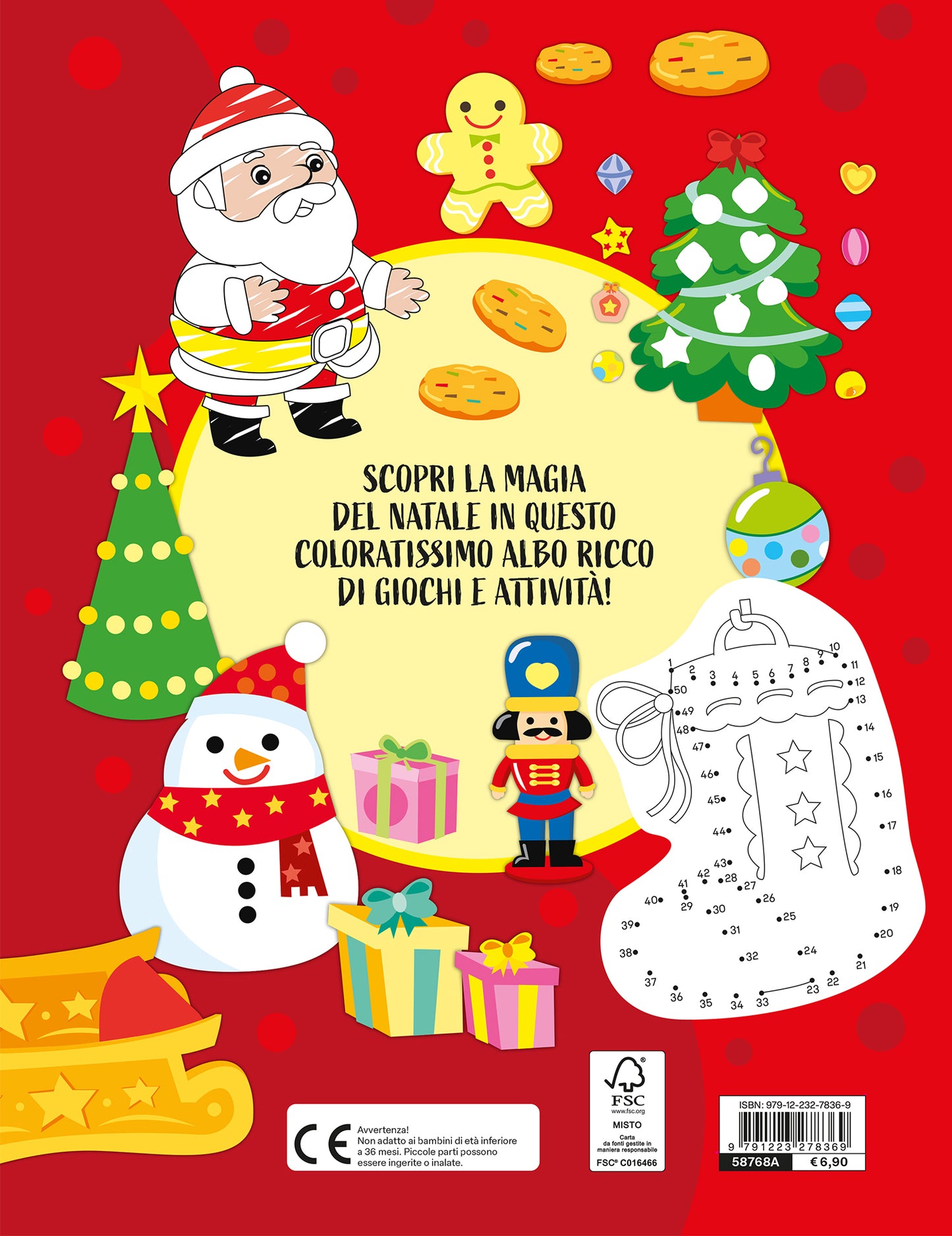 Babbo Natale. Gioca e colora