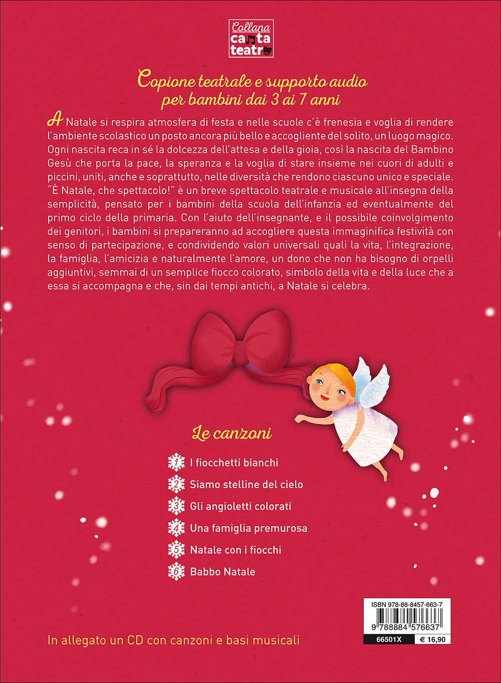 E' Natale, che spettacolo! + CD. Spettacolo con canzoni per il Natale - CD con canzoni e basi musicali