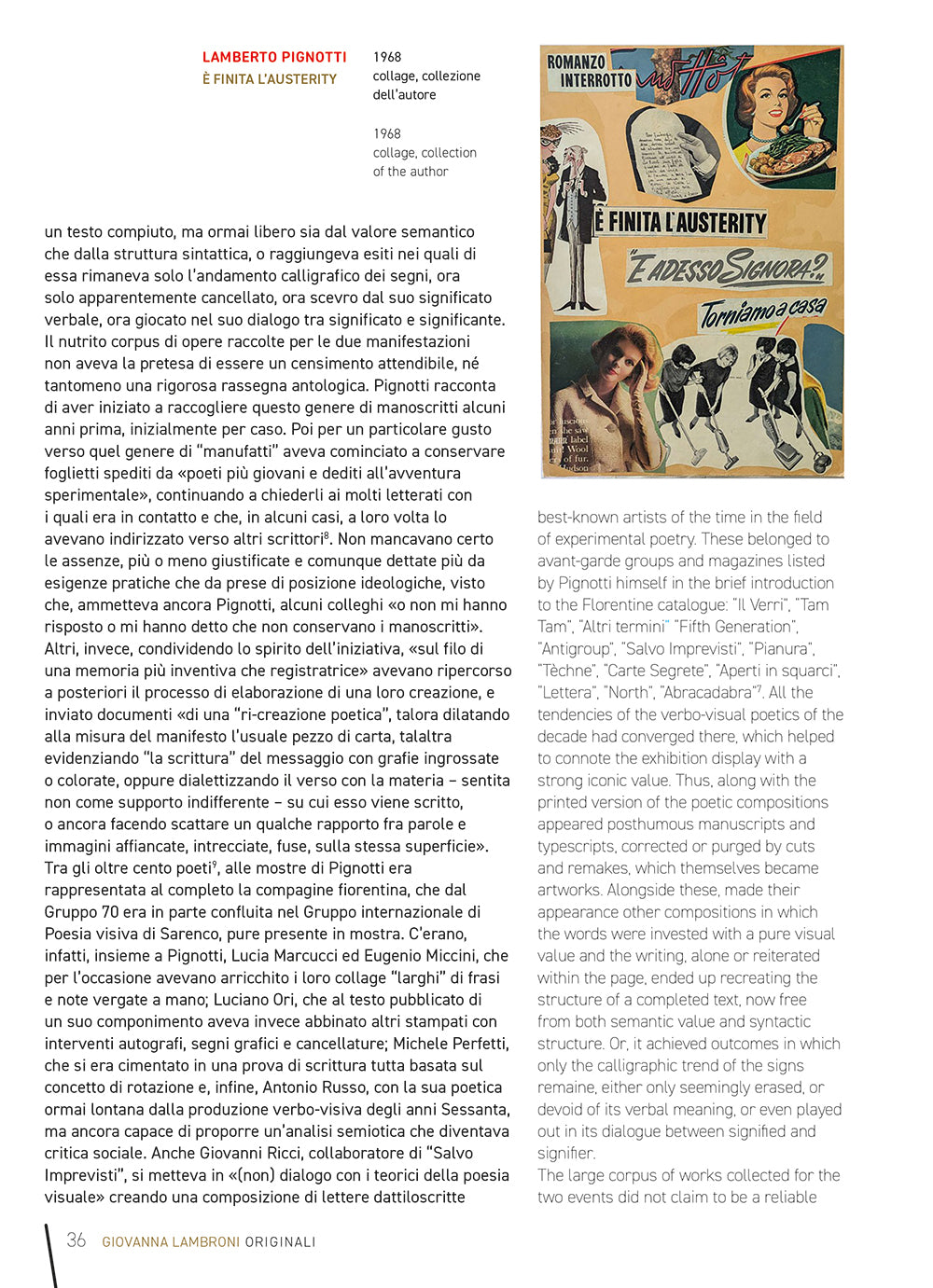 Originali - Originals. I manoscritti dei poeti "d'oggi" e le politiche verbo-visuali in Italia