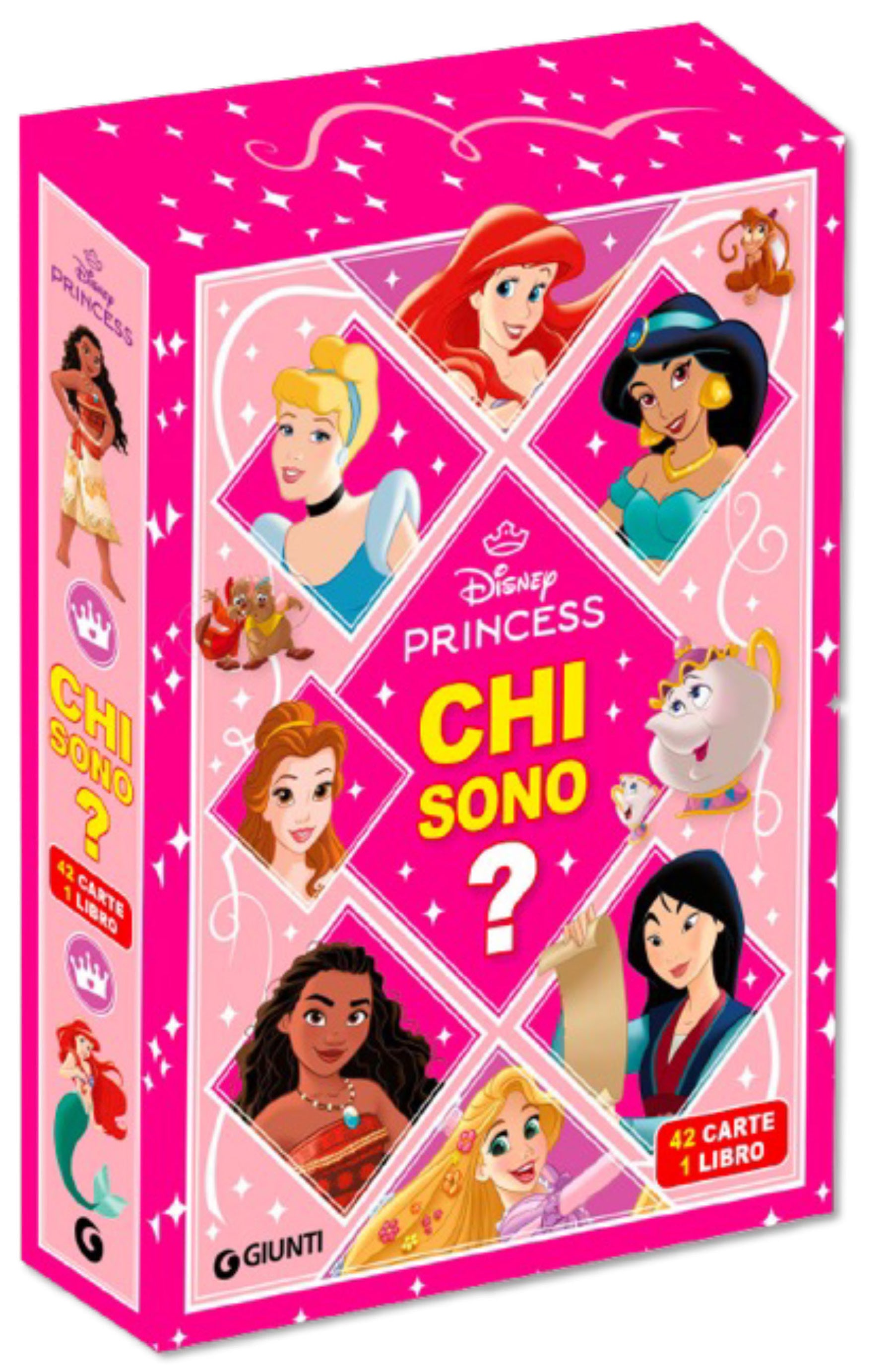 Chi sono? Principesse Disney. 42 carte, 1 libro