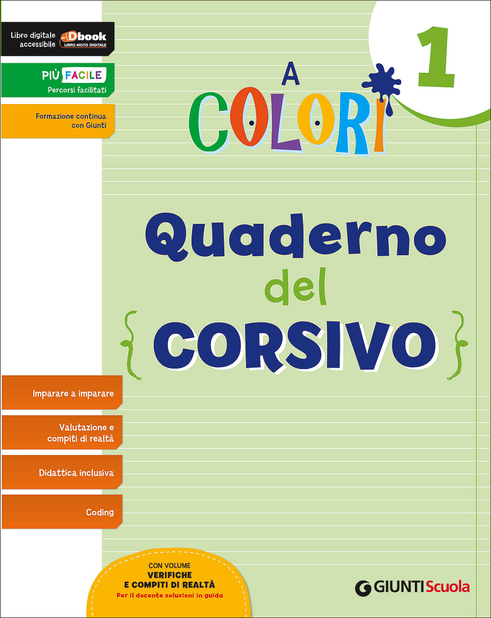 A colori 1 - Quaderno del Corsivo