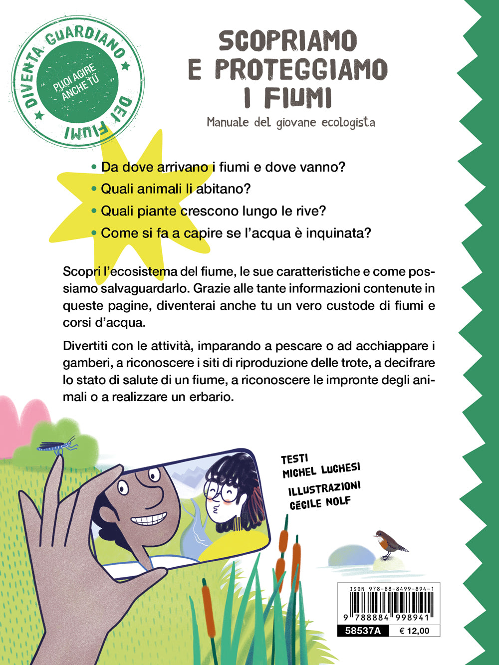 Scopriamo e proteggiamo i fiumi. Manuale del giovane ecologista
