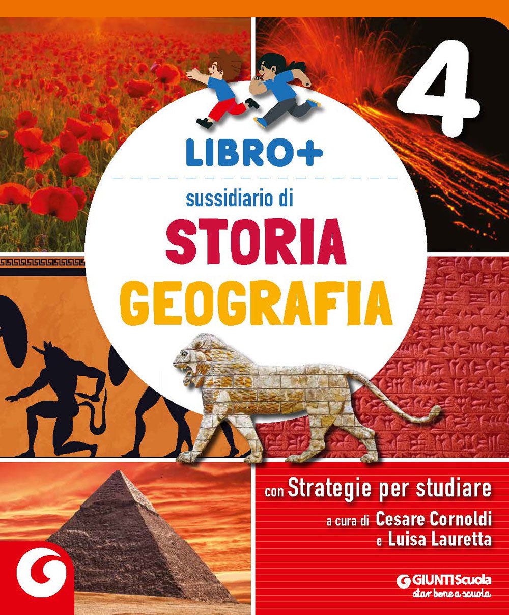 LIBRO + -  cl 4 Storia e Geografia. Sussidiario delle discipline