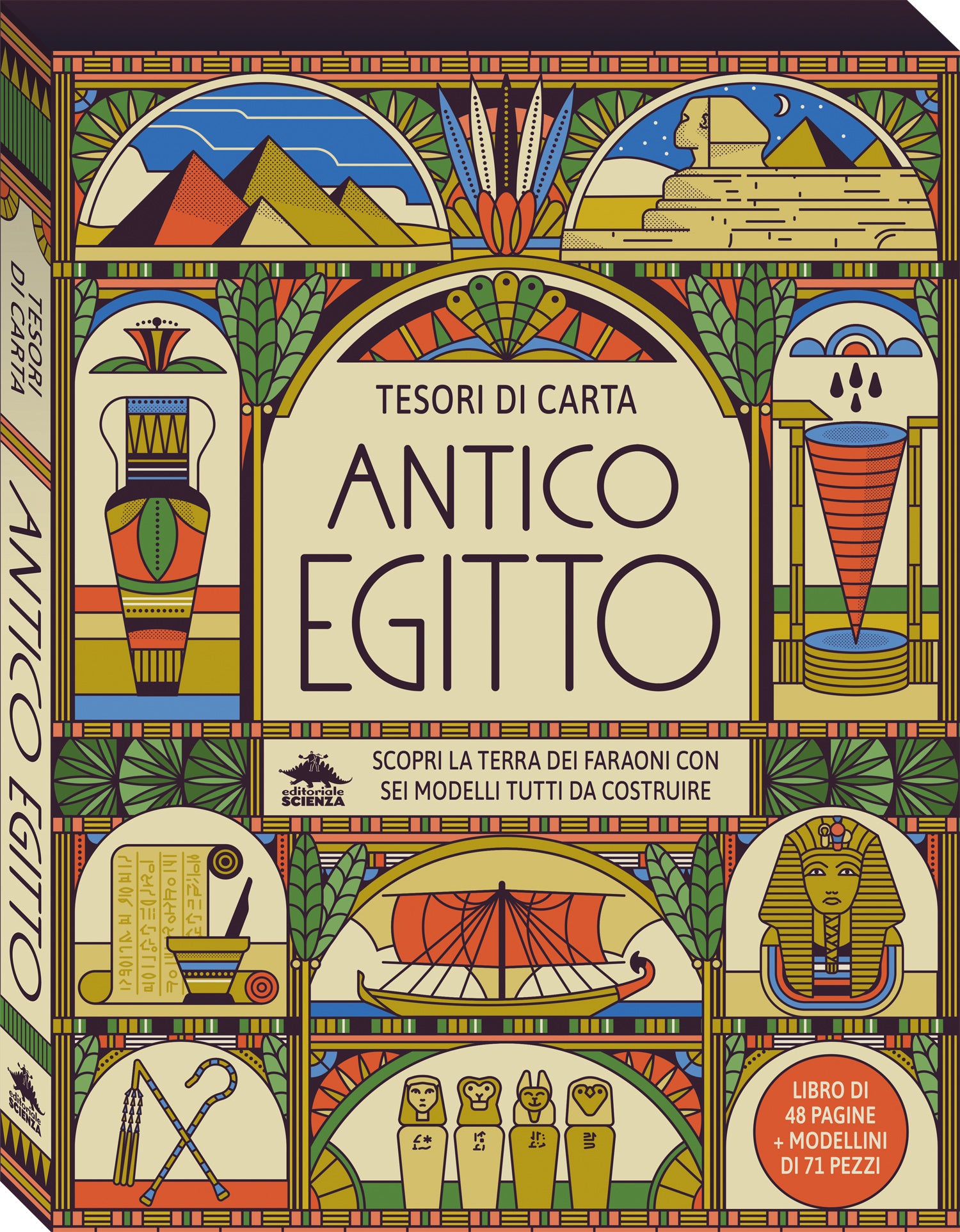 Antico Egitto. Scopri la terra dei faraoni con sei modelli tutti da costruire