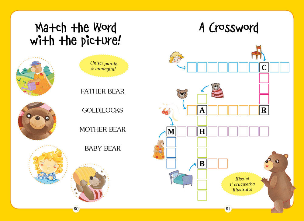 Goldilocks and the three Bears +  CD