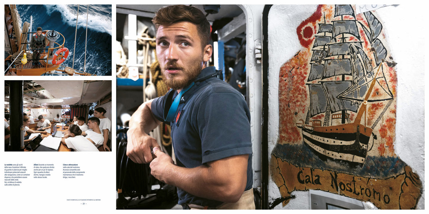 Nave Vespucci - viaggio intorno al mondo