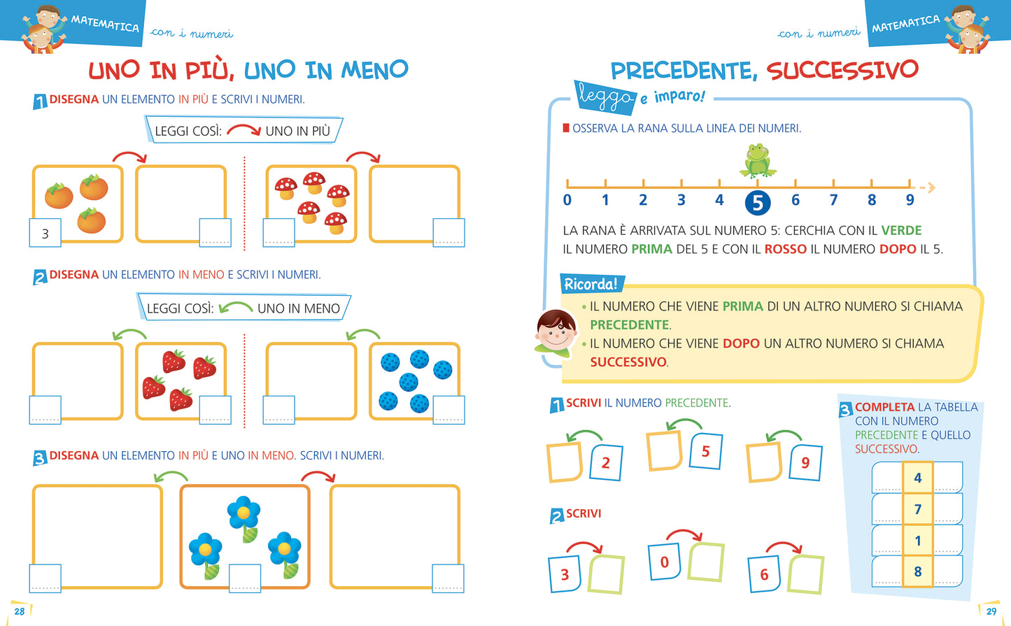 Imparo la matematica in prima. con un ripasso delle altre discipline