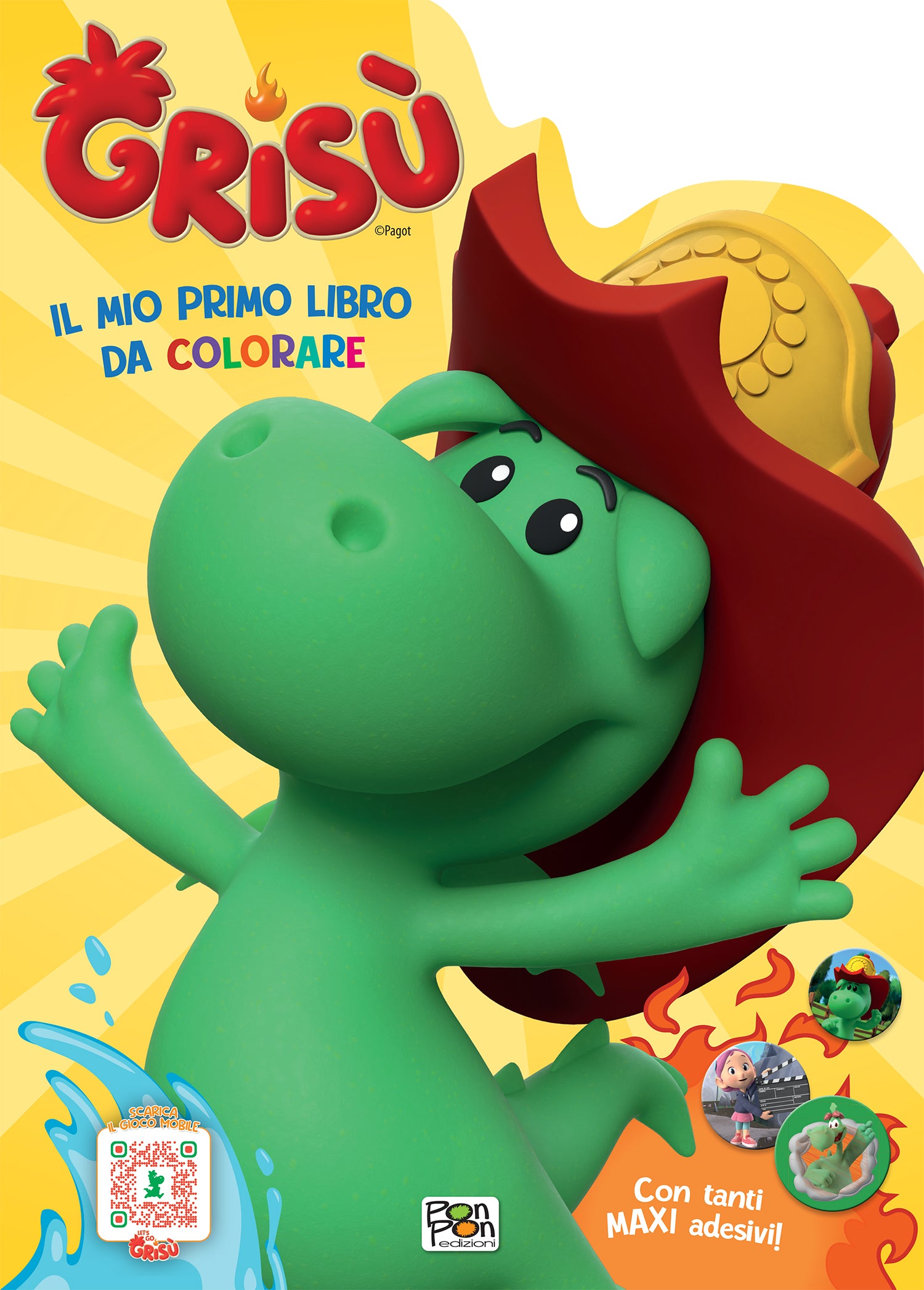 Grisù. Il mio primo libro da colorare