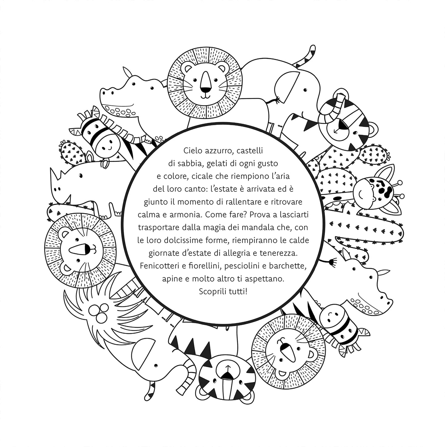 Mandala super carini. Estate