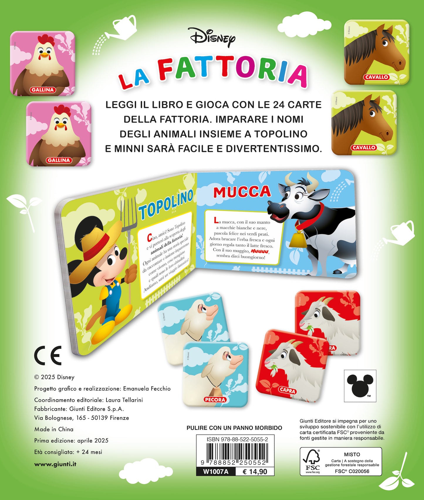 Fattoria Memo Book. Memo Leggi e gioca - Un libro e 24 carte per giocare