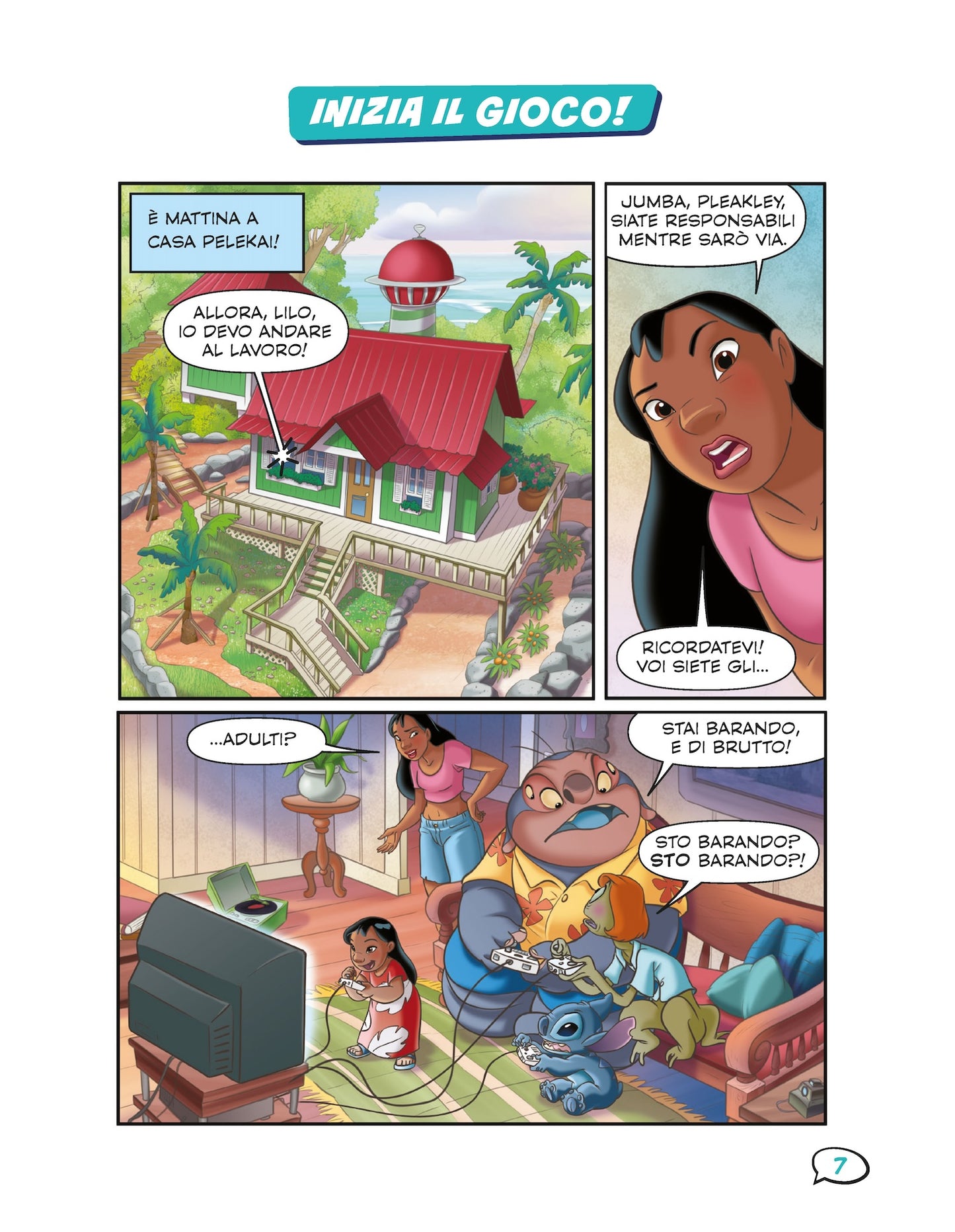 Stitch Prime letture a fumetti!. Impara a leggere con le storie a fumetti!