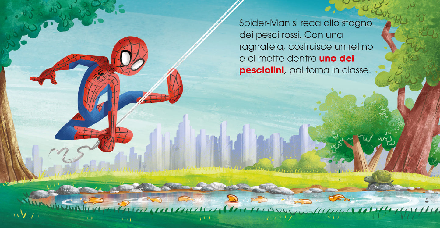 Spider-man Missione a scuola Storie per diventare grandi Marvel
