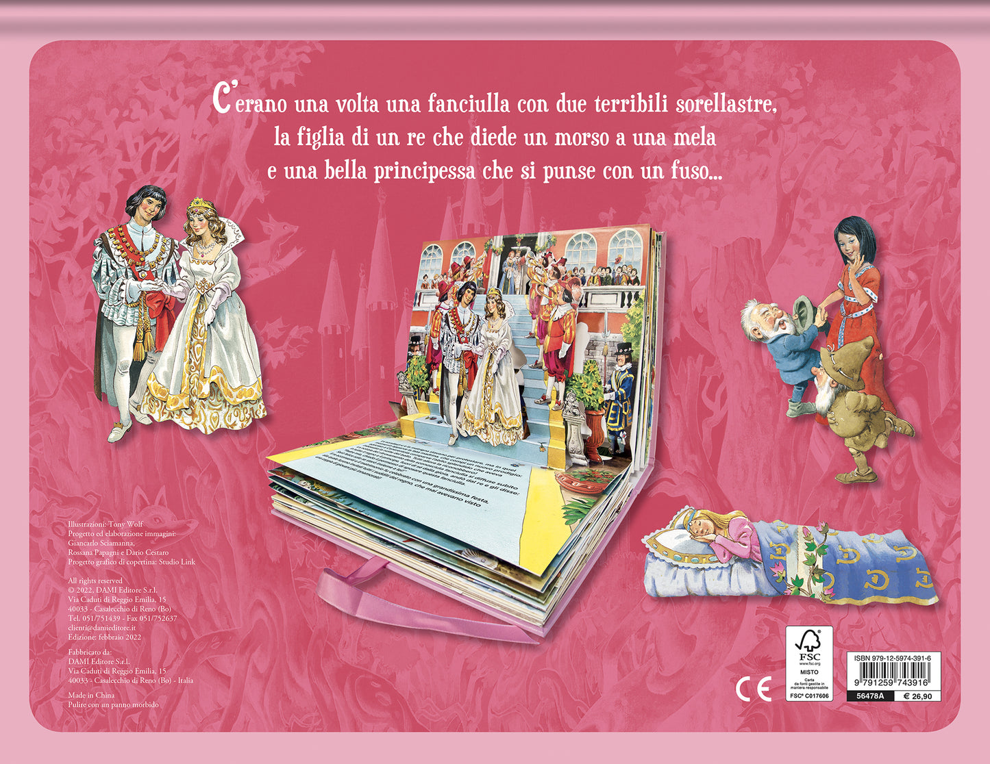 Il meraviglioso libro pop-up delle principesse