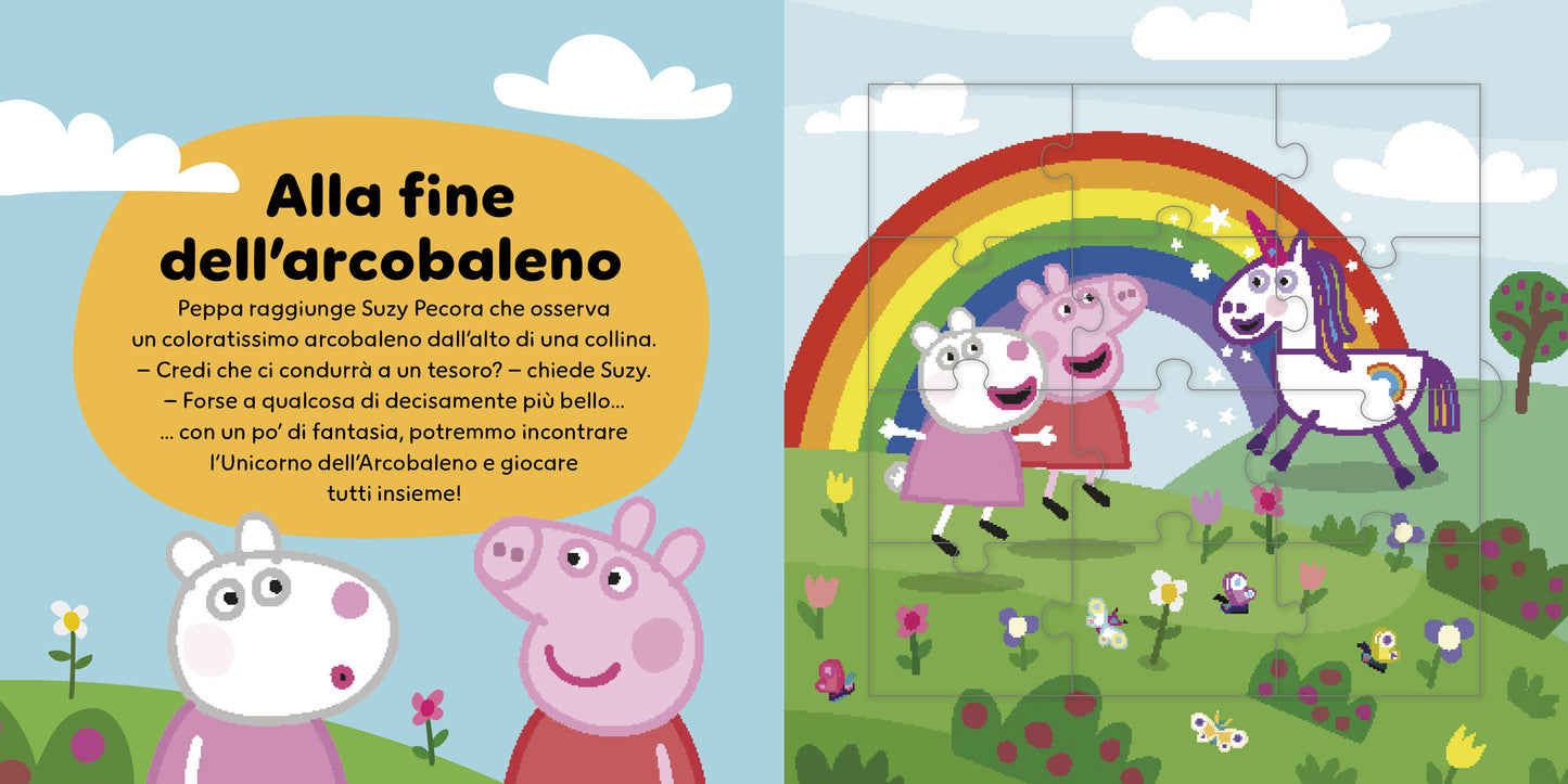 Magici unicorni. Libro Puzzle