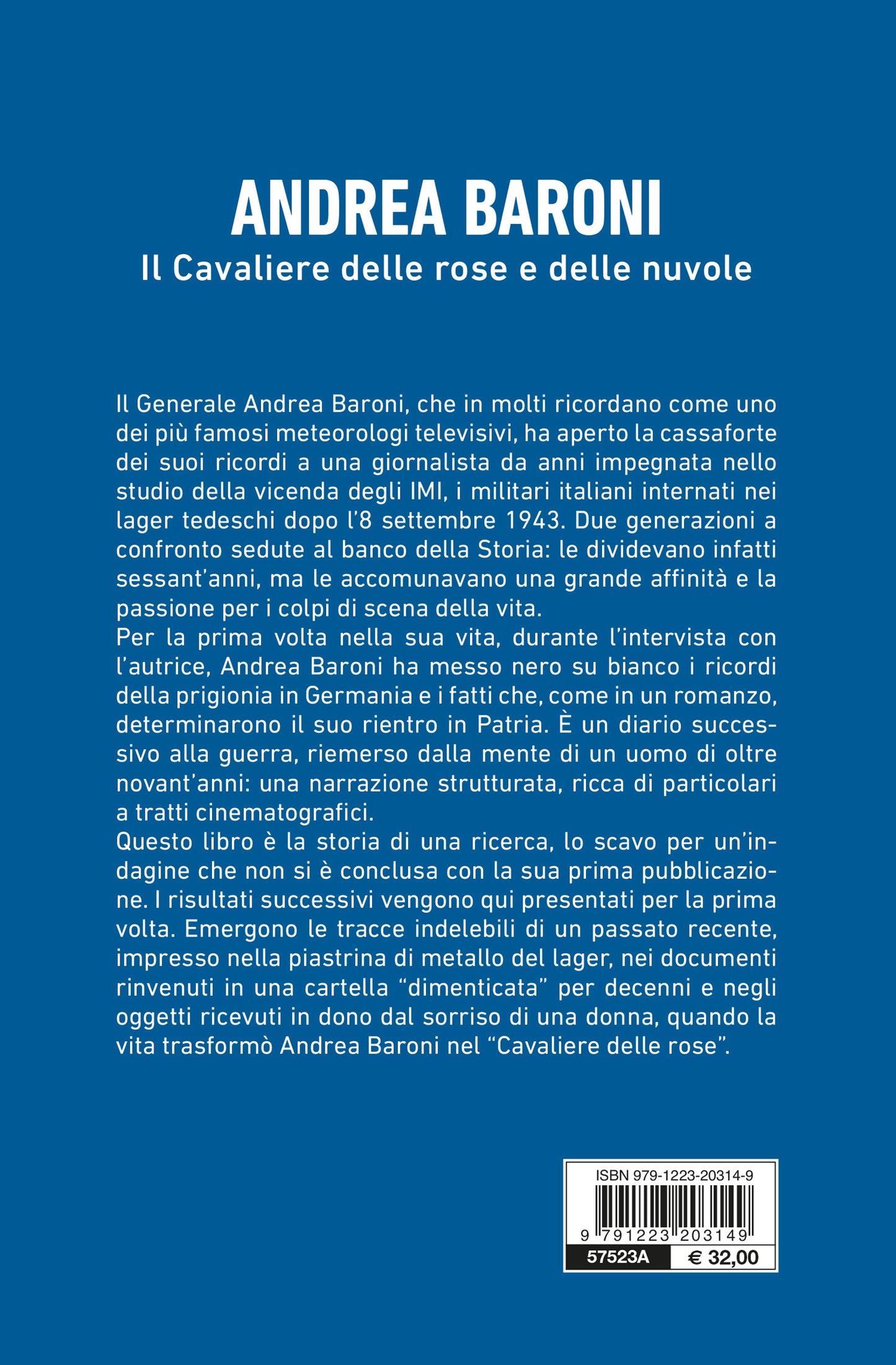 Andrea Baroni. Il Cavaliere delle rose e delle nuvole