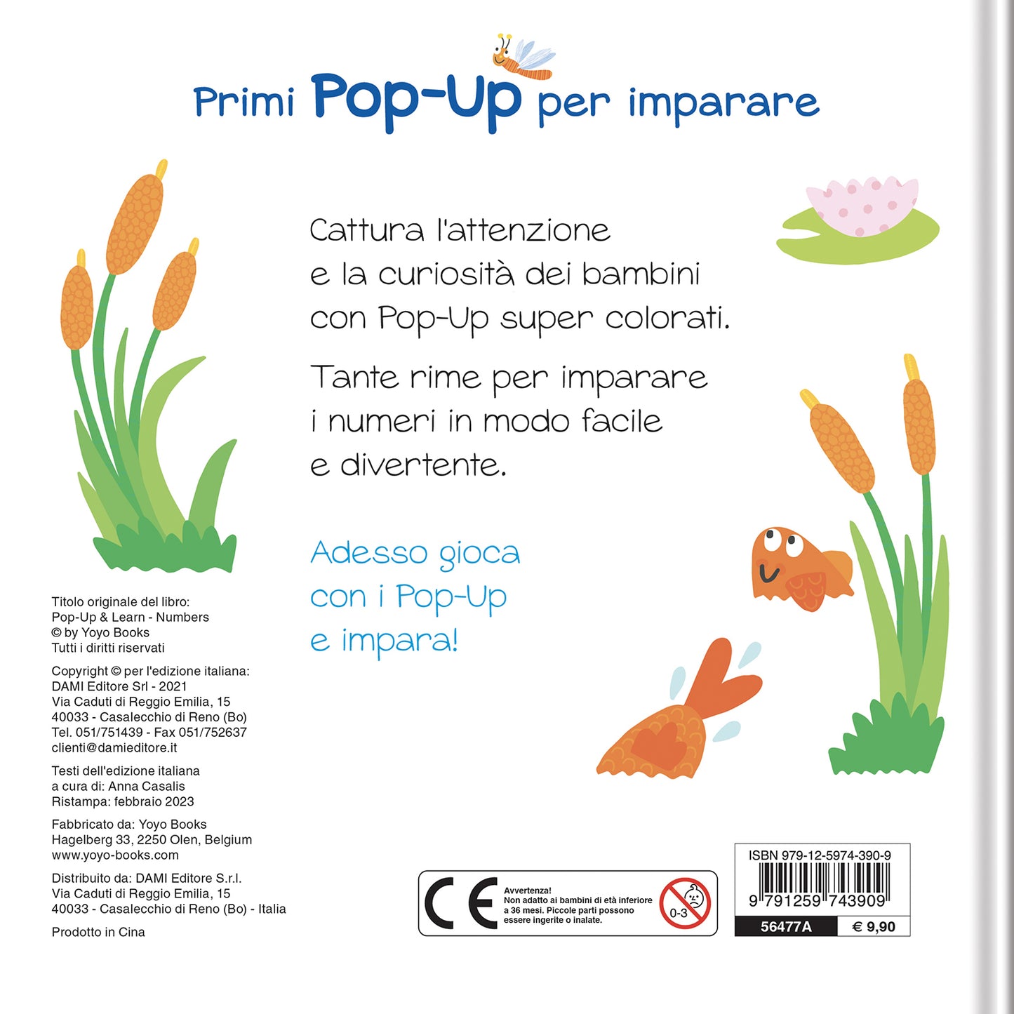 Numeri. Primi pop-up per imparare