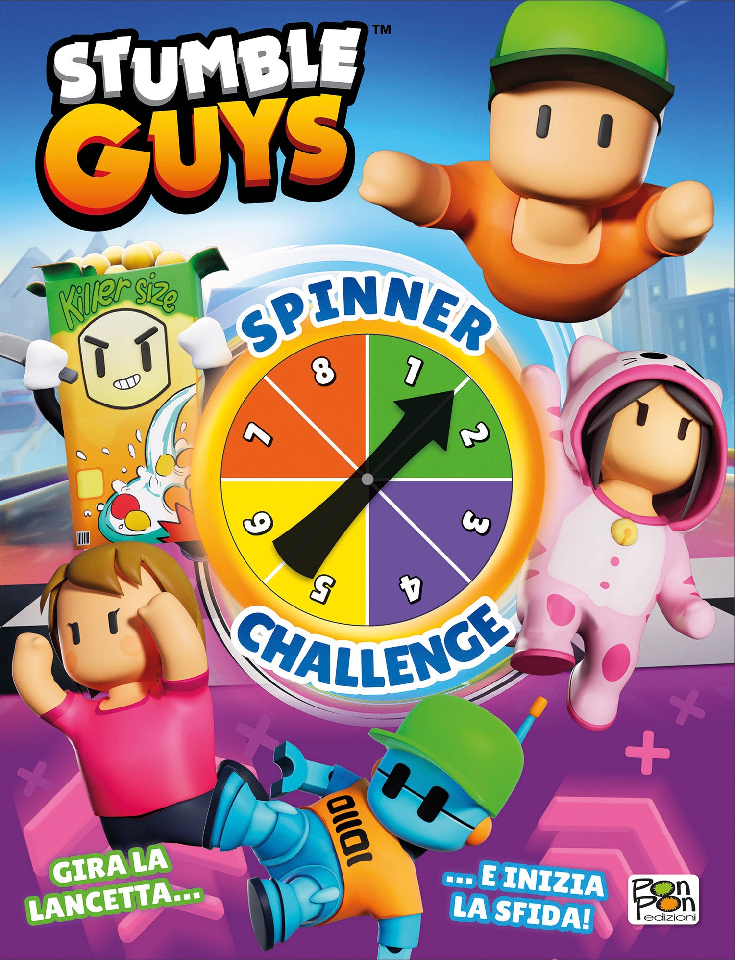 Stumble Guys. Spinner book. Spinner Challenge