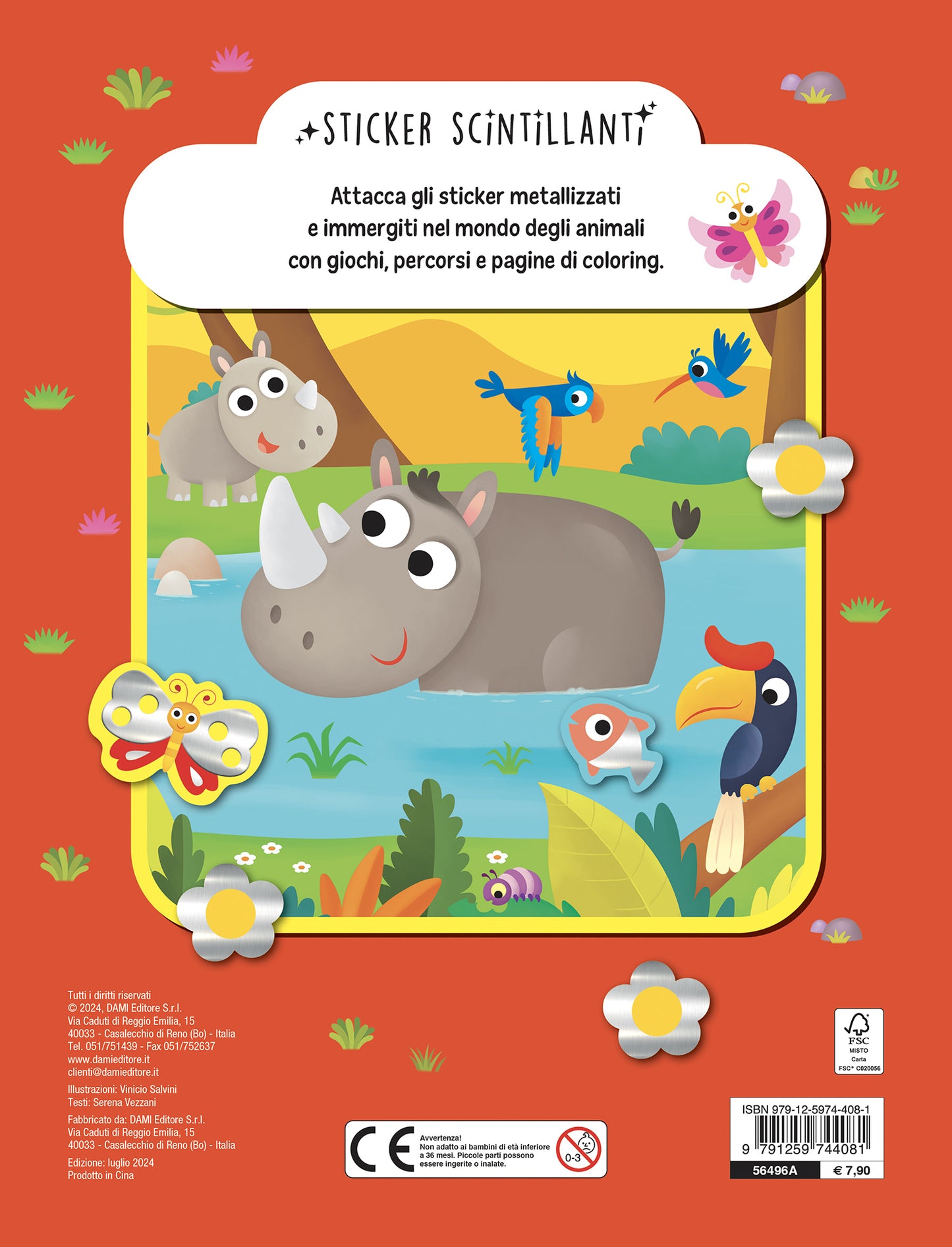 Animali. Giochi, attività divertenti e tanti sticker scintillanti